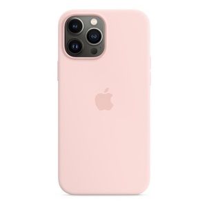 iPhone 13 Pro Max Silicone Case with MagSafe - Chalk Pink